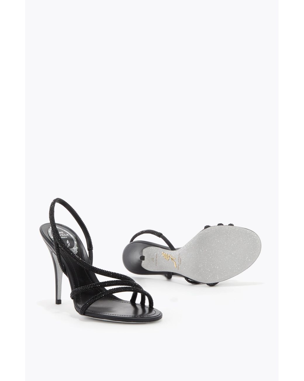 Rene Caovilla White Erin Sandal 100