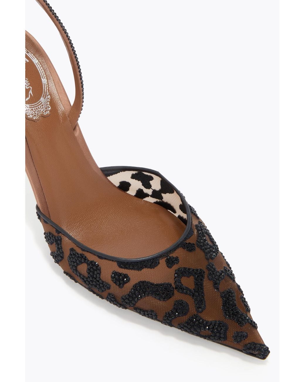 Rene Caovilla White Allura Slingback 80