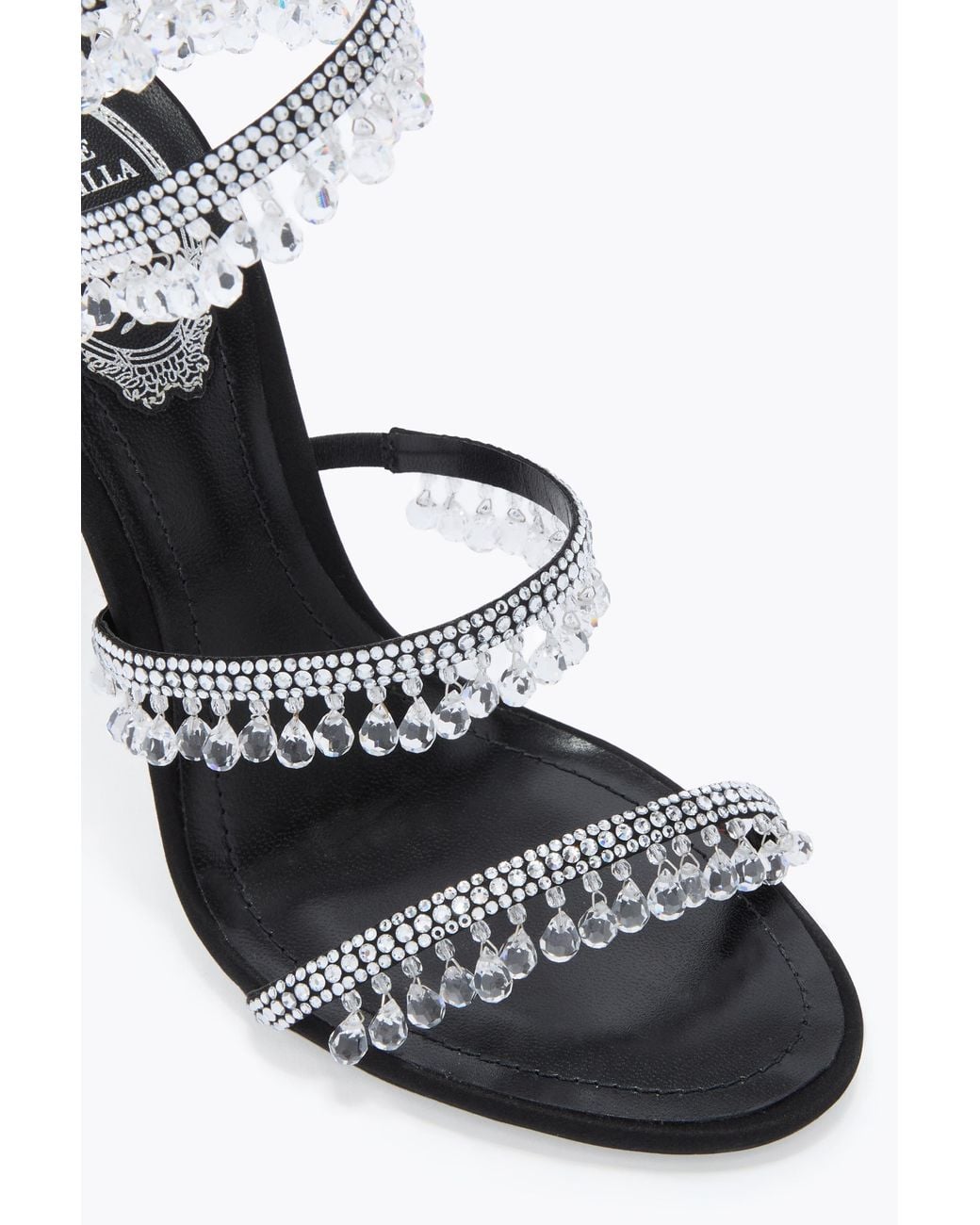 Rene Caovilla White Chandelier And Sandal 105