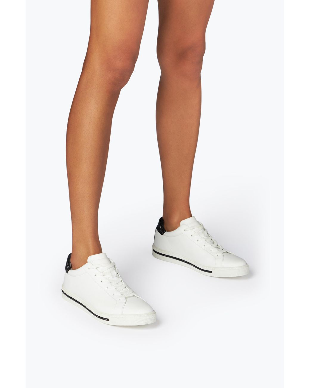 Rene Caovilla White Sporty Sneakers Xtra