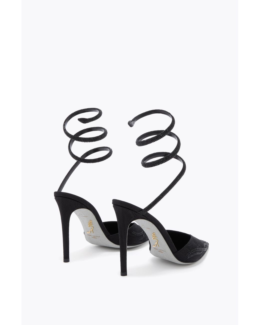 Rene Caovilla Black Cleo Pump