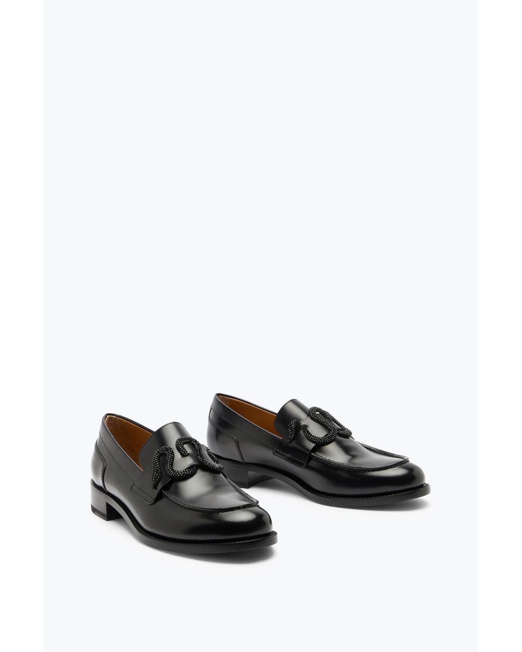 Rene Caovilla Black Morgana Loafer 20