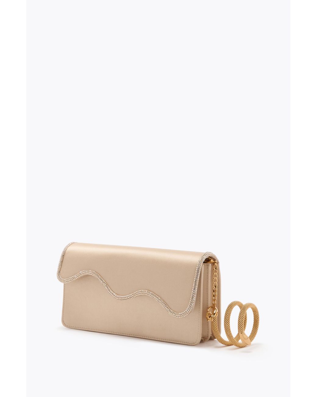 Rene Caovilla Natural Onda Clutch