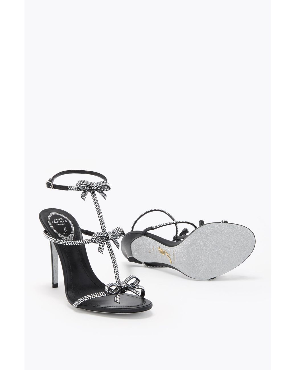 Rene Caovilla White Caterina And Sandal 105