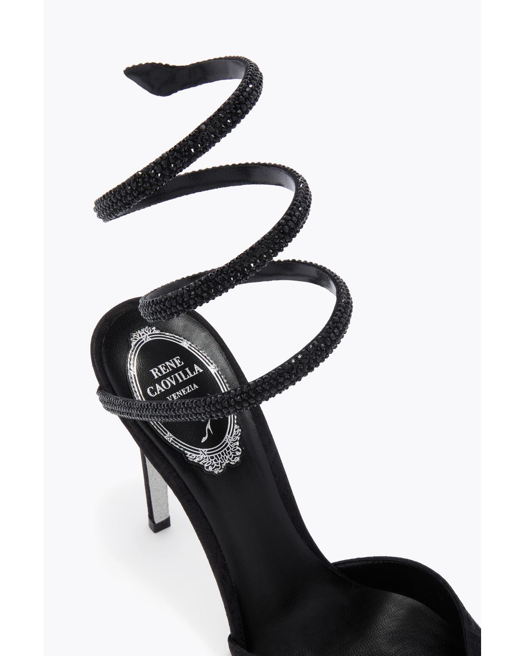 Rene Caovilla Black Cleo Pump