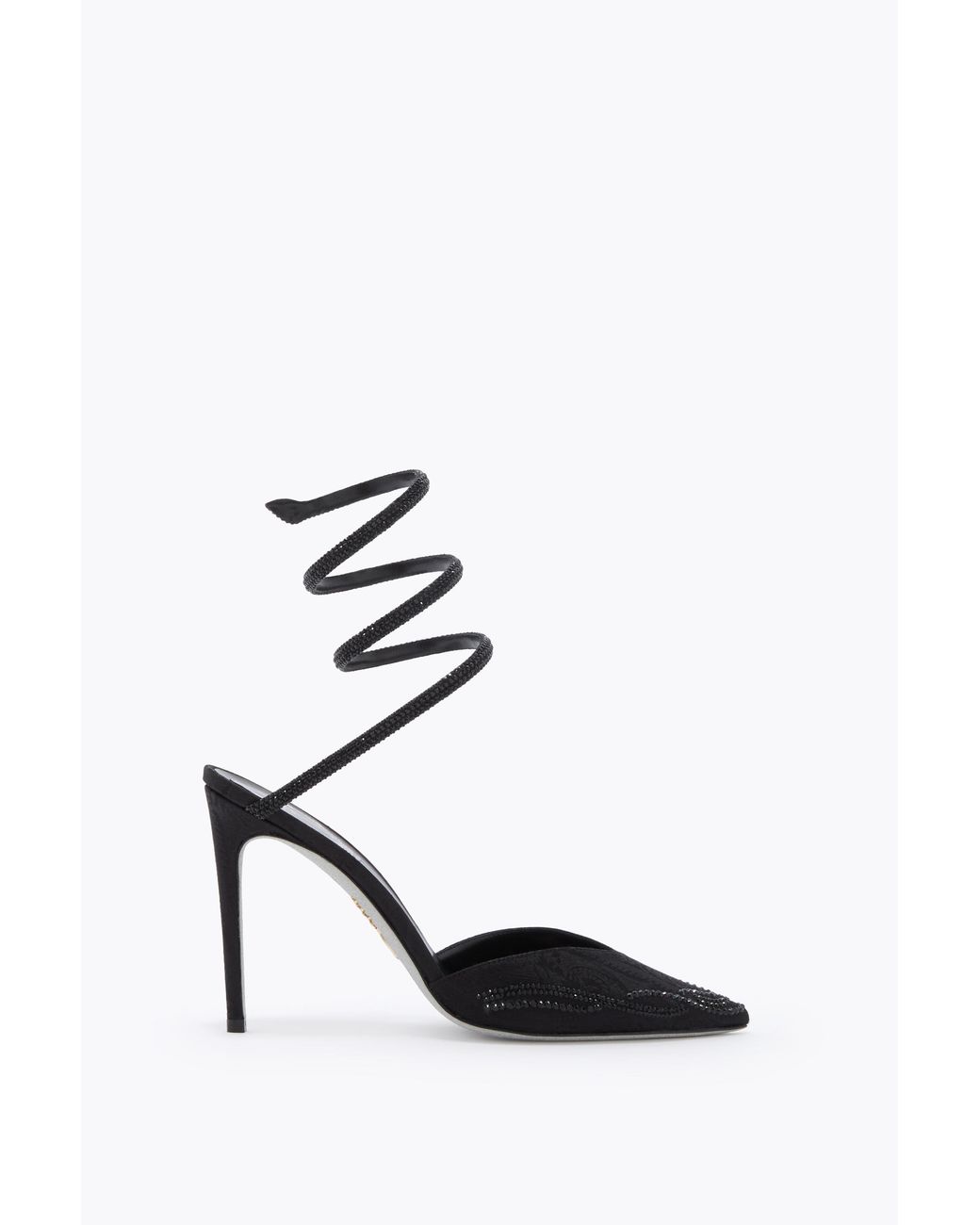 Rene Caovilla Black Cleo Pump