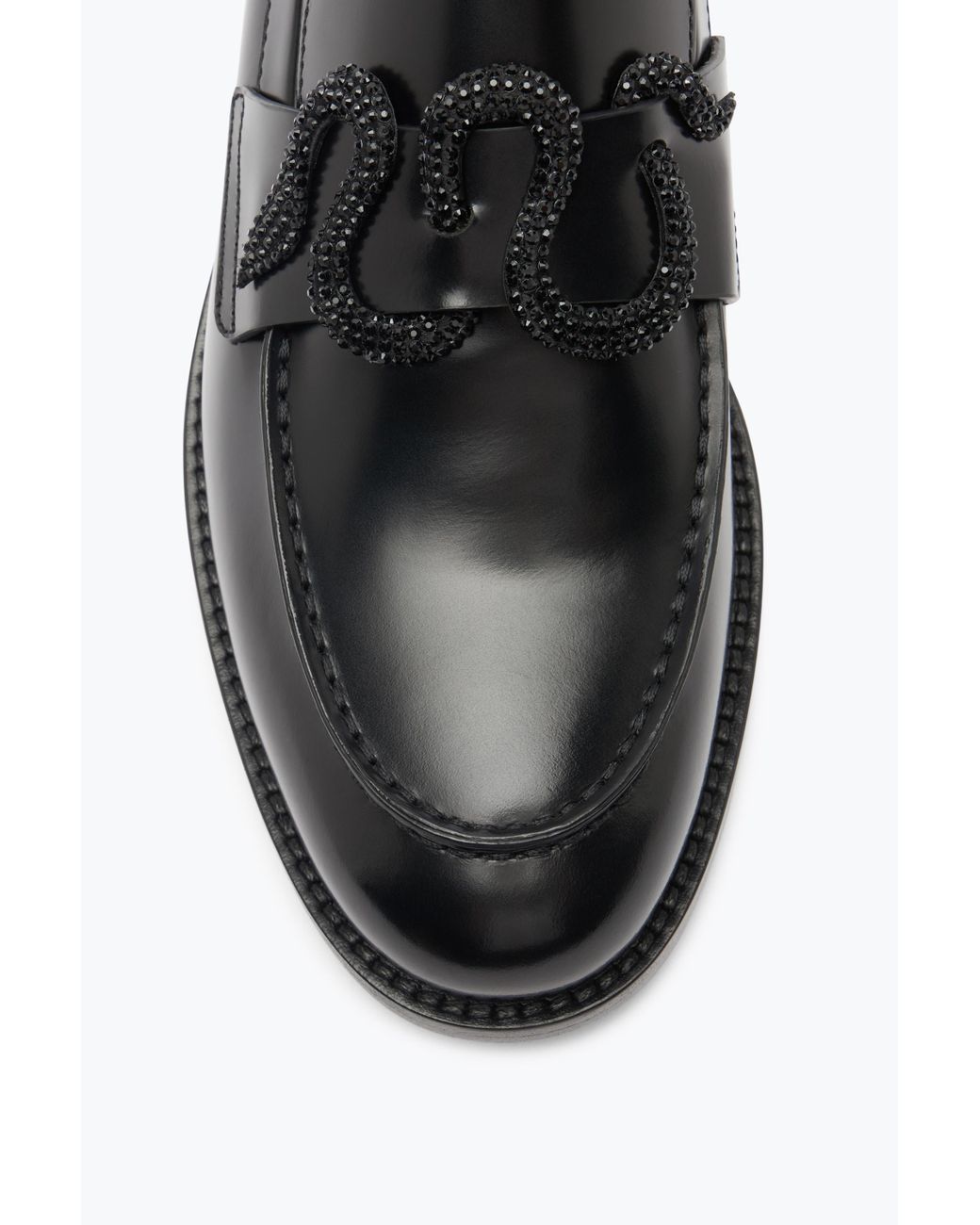 Rene Caovilla Black Morgana Loafer 20