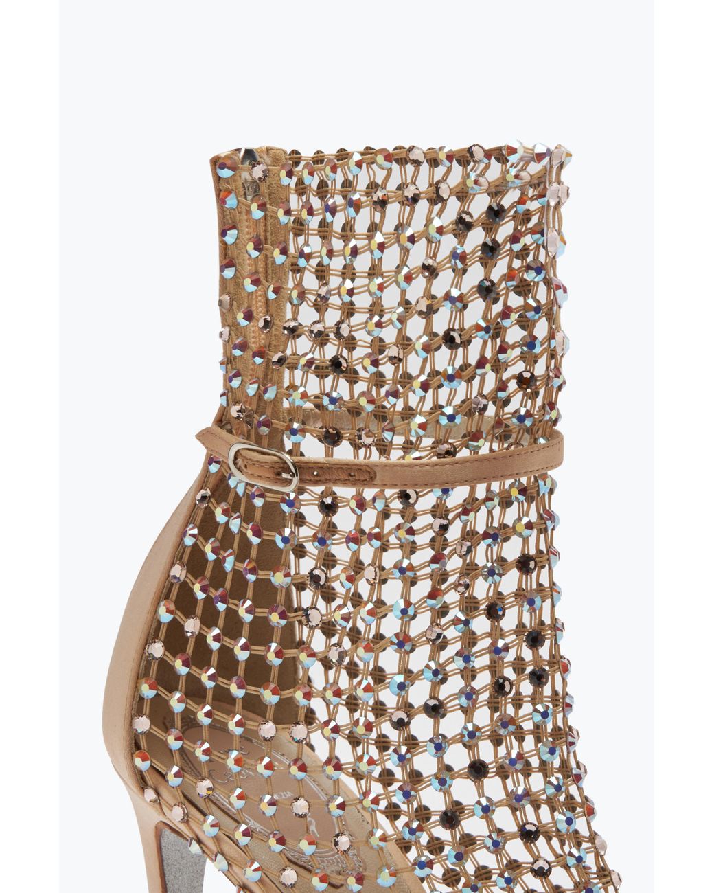 Rene Caovilla White Galaxia Ivory Sandal 105