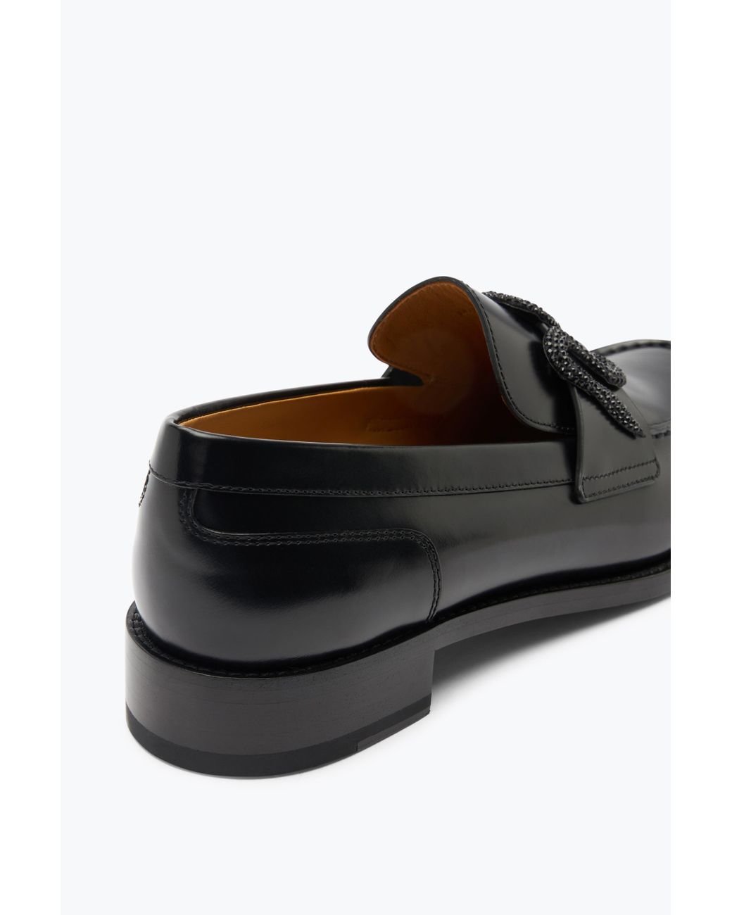 Rene Caovilla Black Morgana Loafer 20