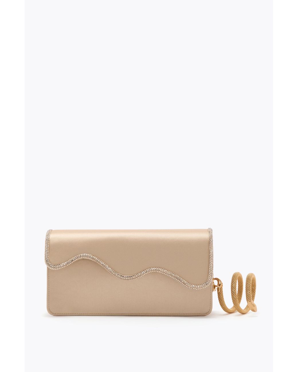 Rene Caovilla Natural Onda Clutch