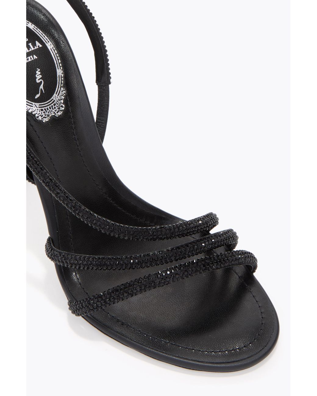 Rene Caovilla White Erin Sandal 100