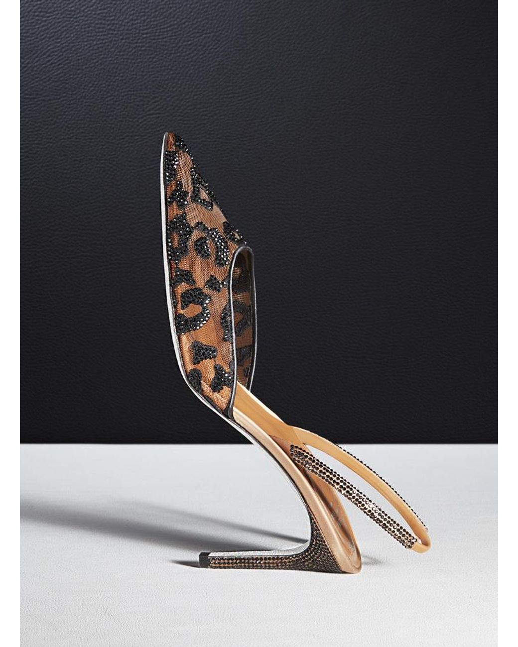 Rene Caovilla White Allura Slingback 80