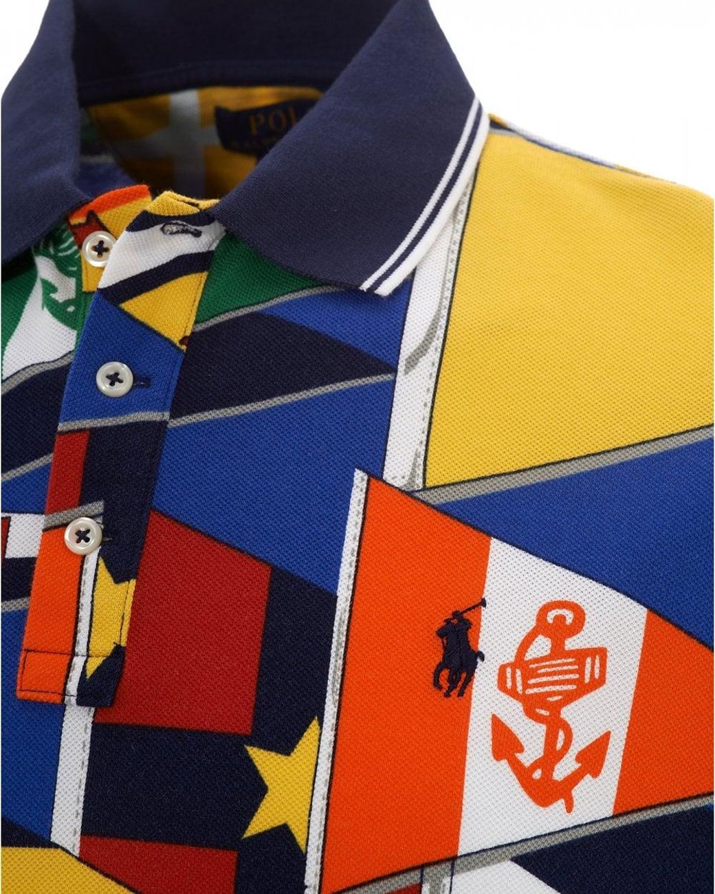 ralph lauren multi coloured polo