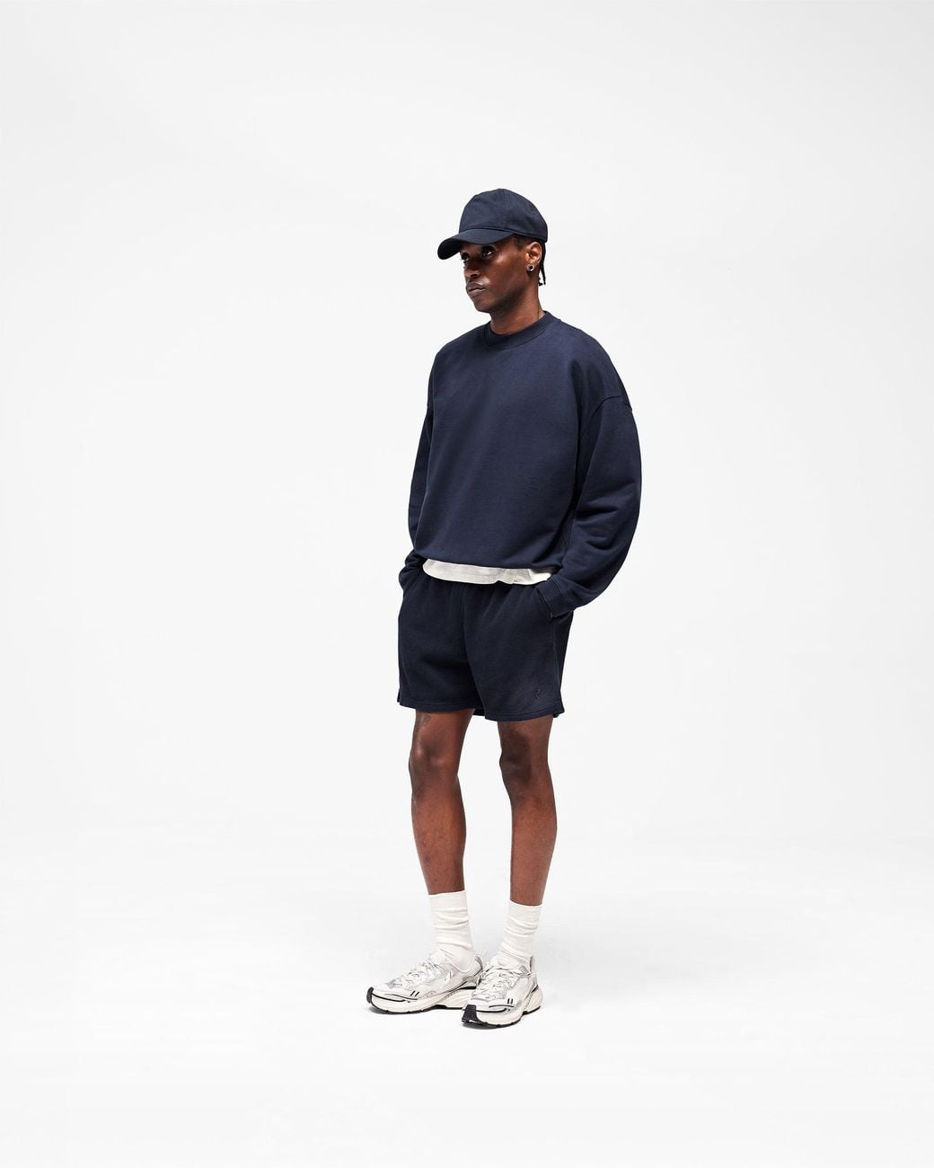Represent Blue Initial Boxy Sweater for men