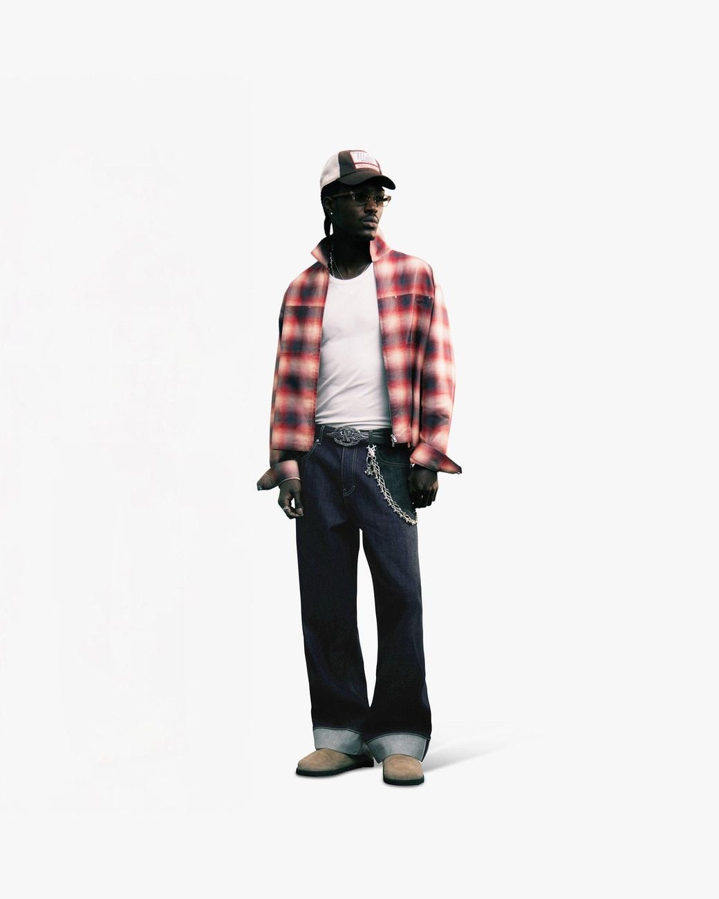 Represent Red Sunset Flannel for men