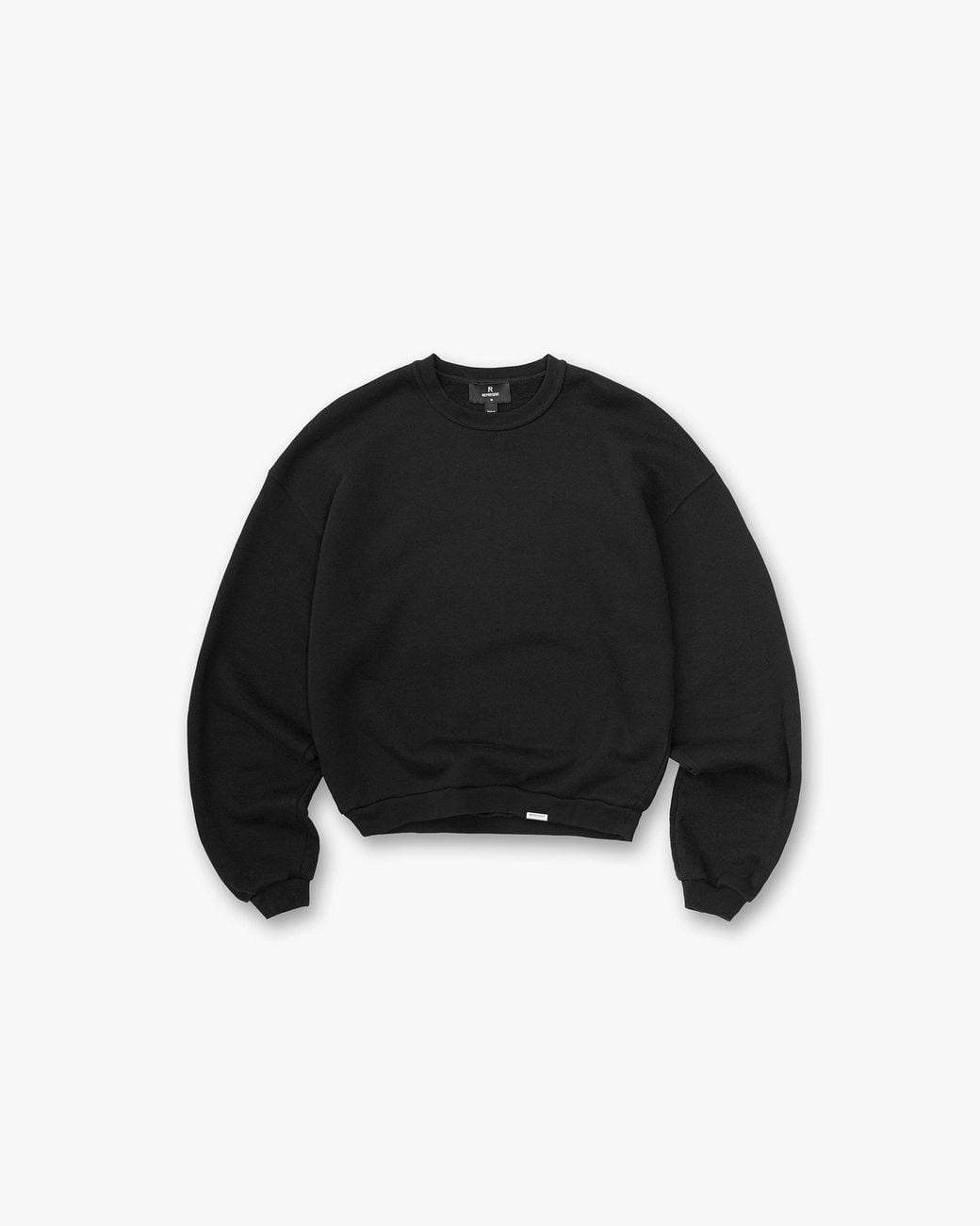 Represent Black Gh Shrunken Sweatshirt for men