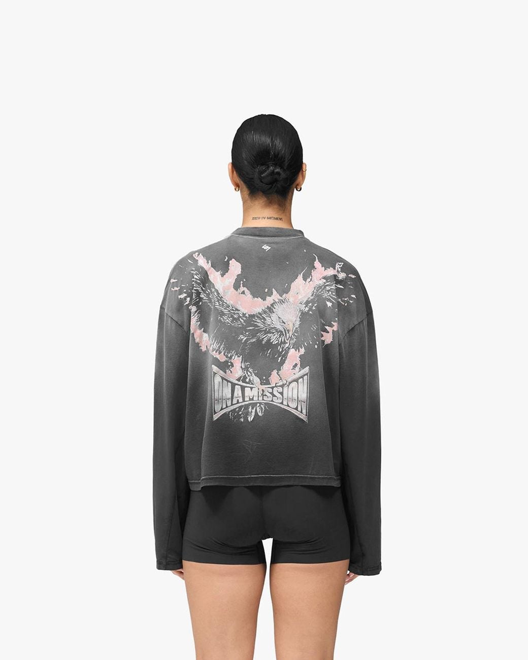 Represent Gray 247 Ignite Long Sleeve T-Shirt