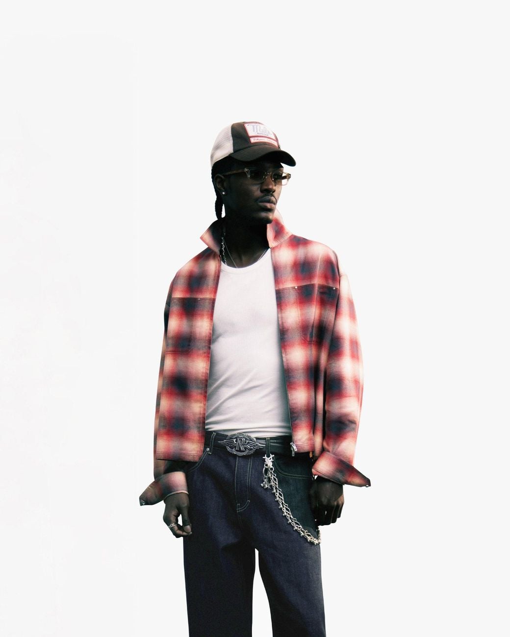 Represent Red Sunset Flannel for men