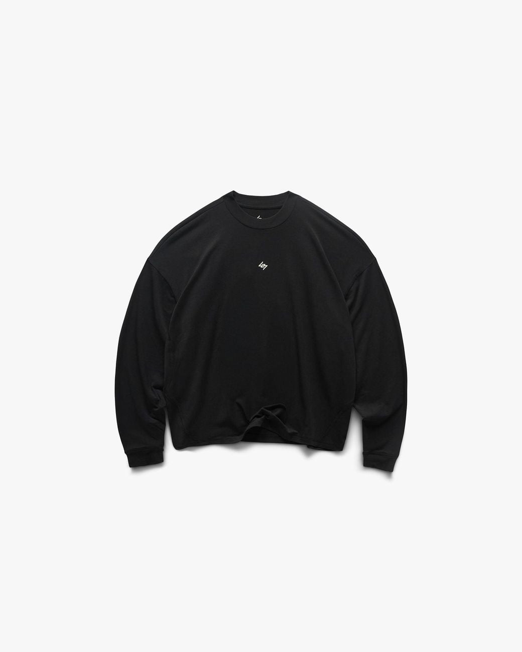 Represent Black 247 Dna Oversized Long Sleeve T-Shirt