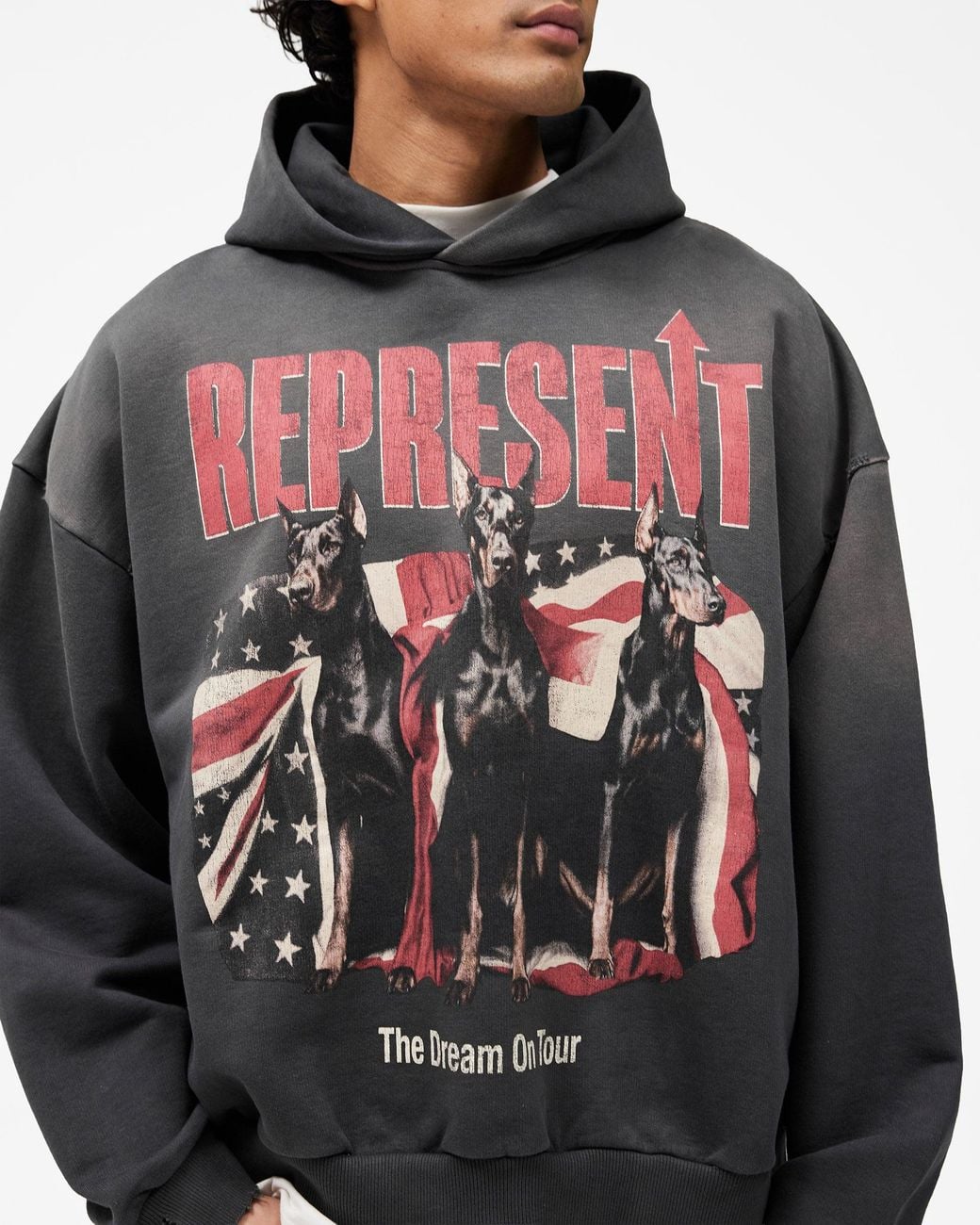 Represent Multicolor Dream On Tour Hoodie for men