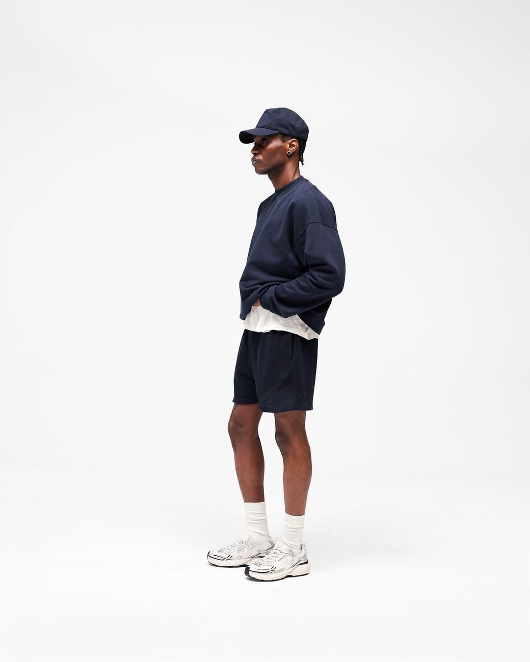 Represent Blue Initial Boxy Sweater for men