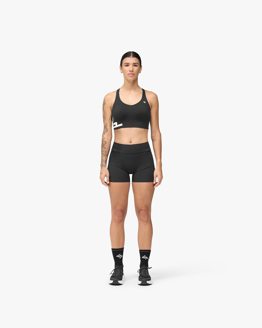 Represent Black 247 On A Mission High Support Sports Bra