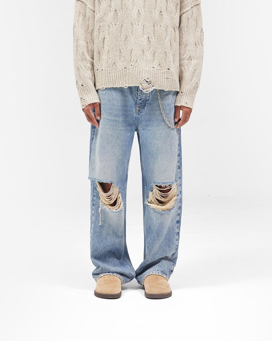 Represent Blue R3 Baggy Jean for men