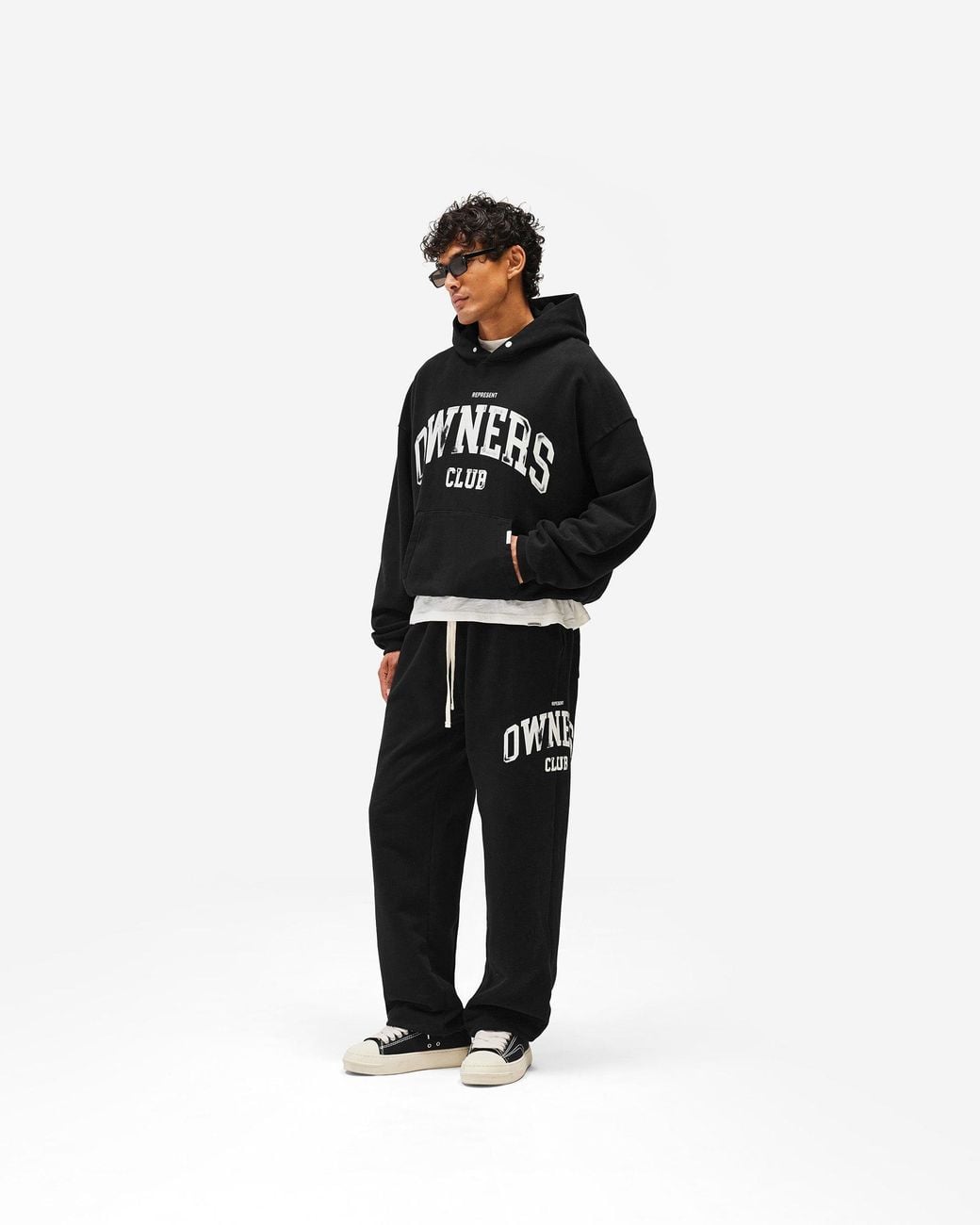 Represent Black Represent Owners Club Hoodie for men