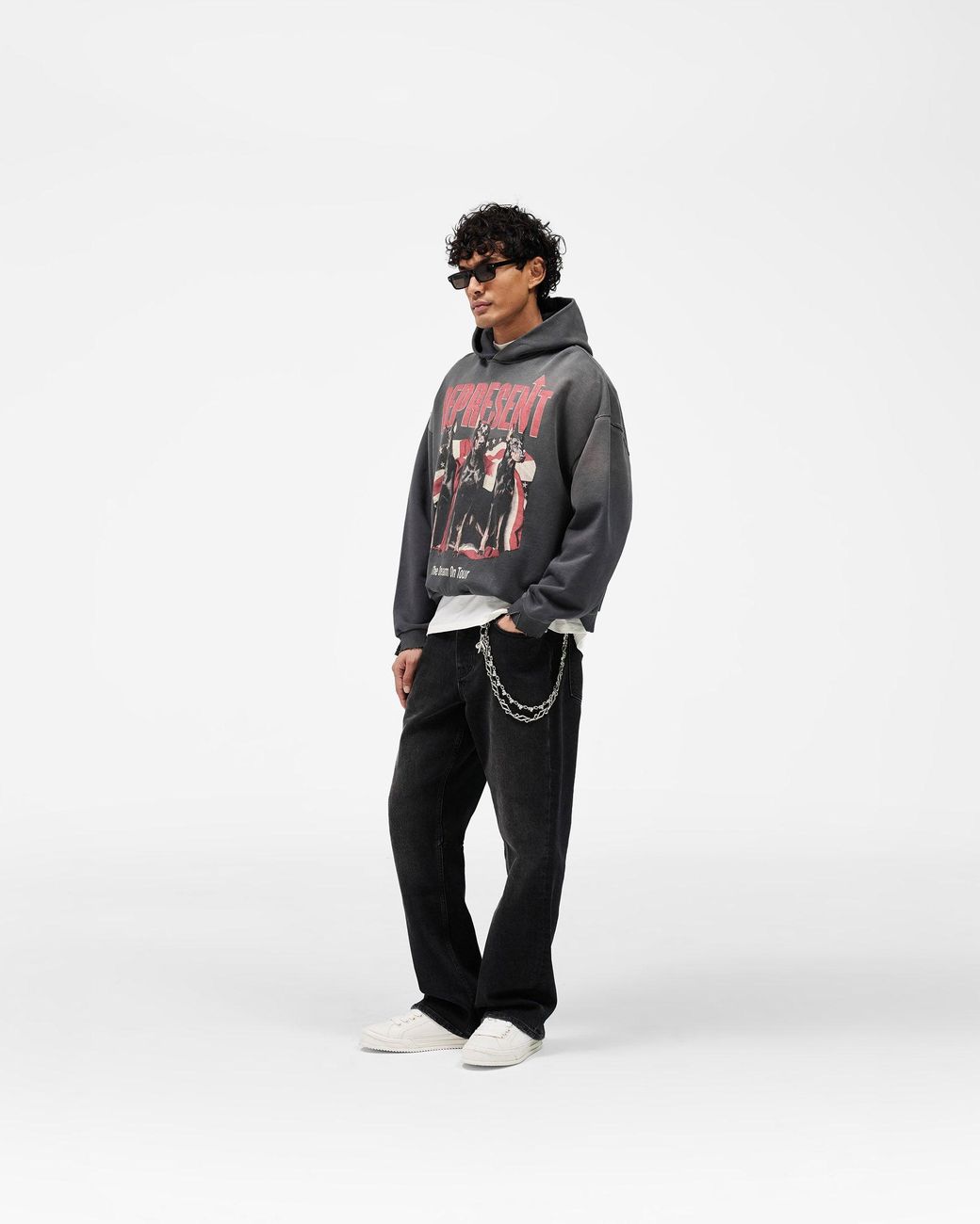 Represent Multicolor Dream On Tour Hoodie for men