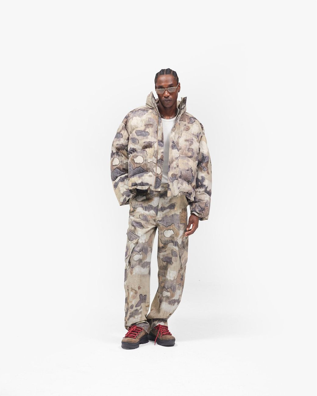 Represent White Riot Puffer for men