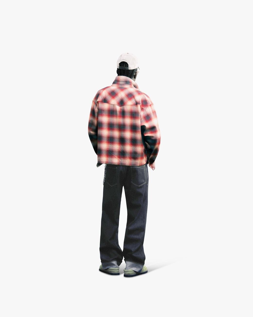 Represent Red Sunset Flannel for men