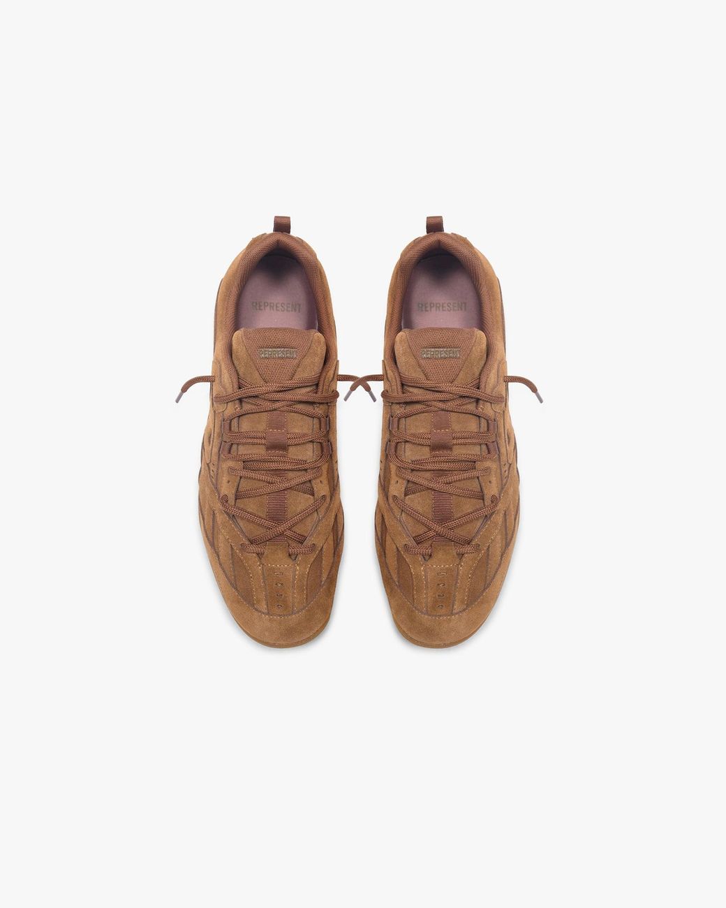 Represent White Rally Suede for men