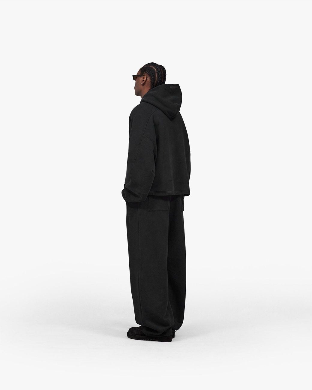 Represent Black Heavyweight Hoodie for men
