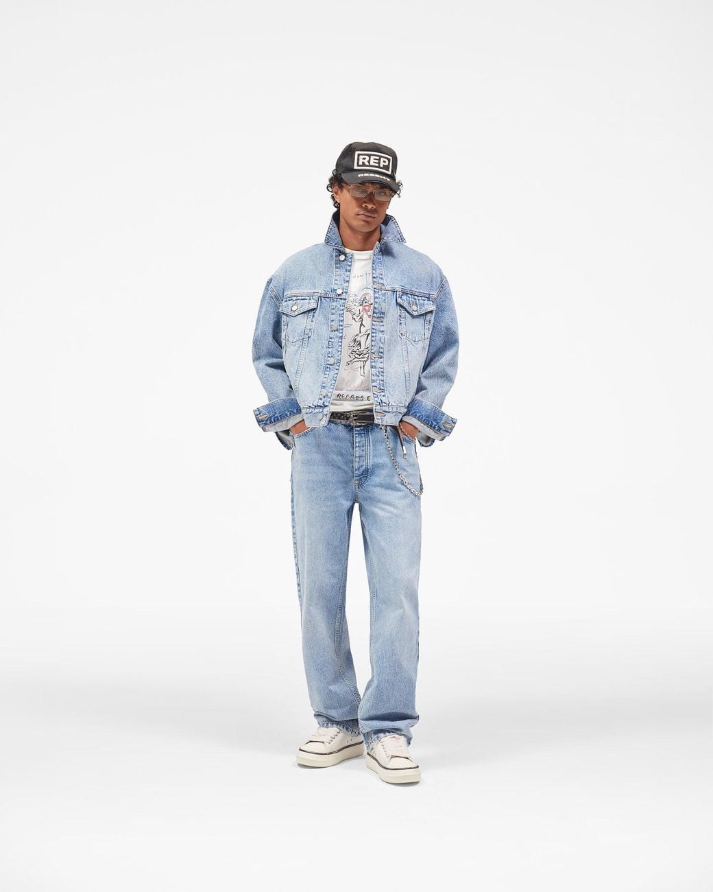 Represent Blue Heaton Denim for men