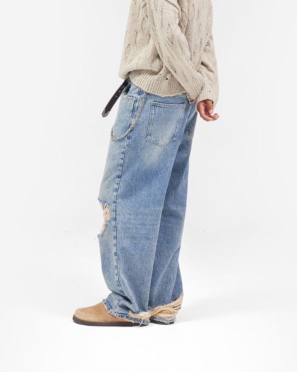 Represent Blue R3 Baggy Jean for men