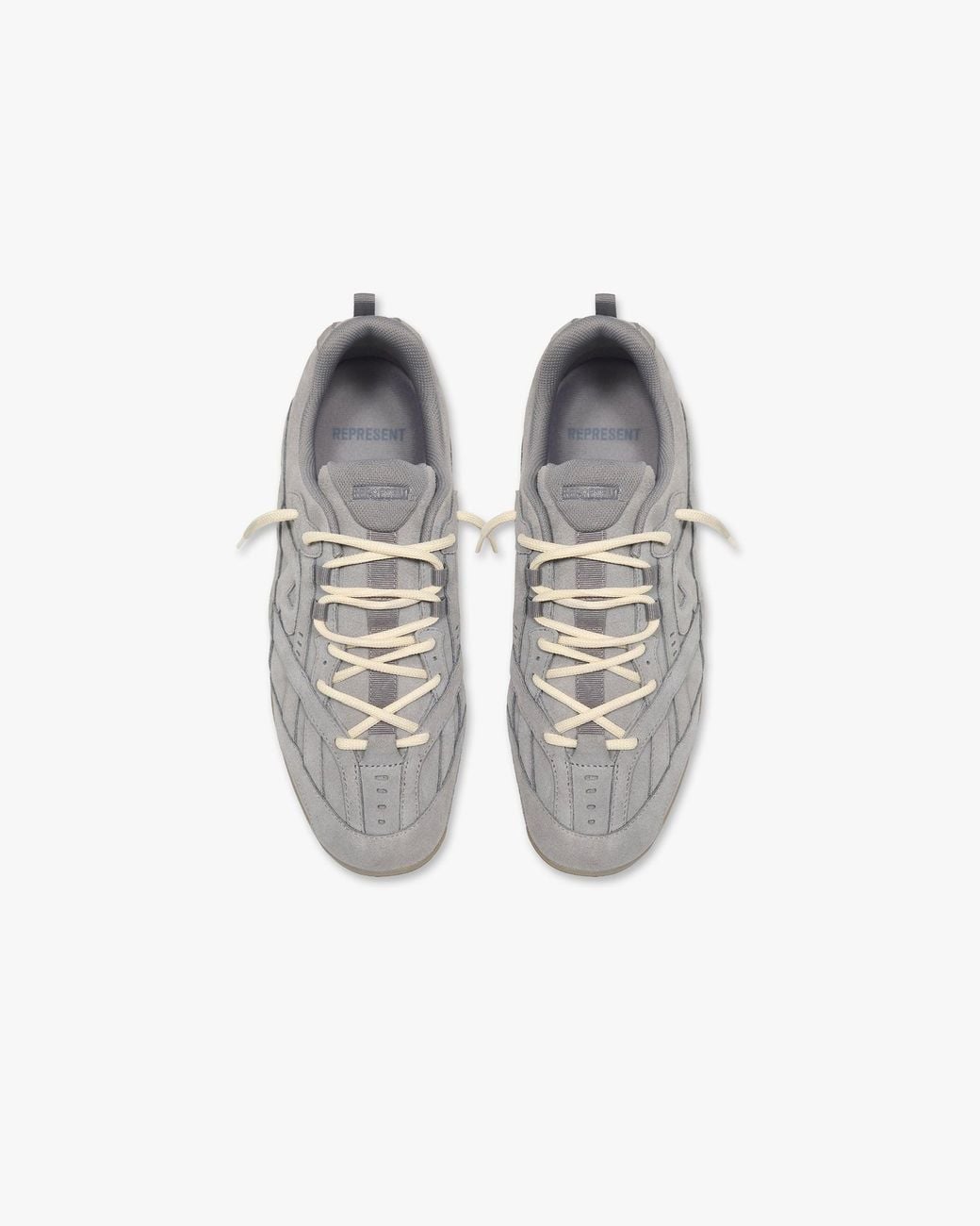 Represent White Rally Suede for men