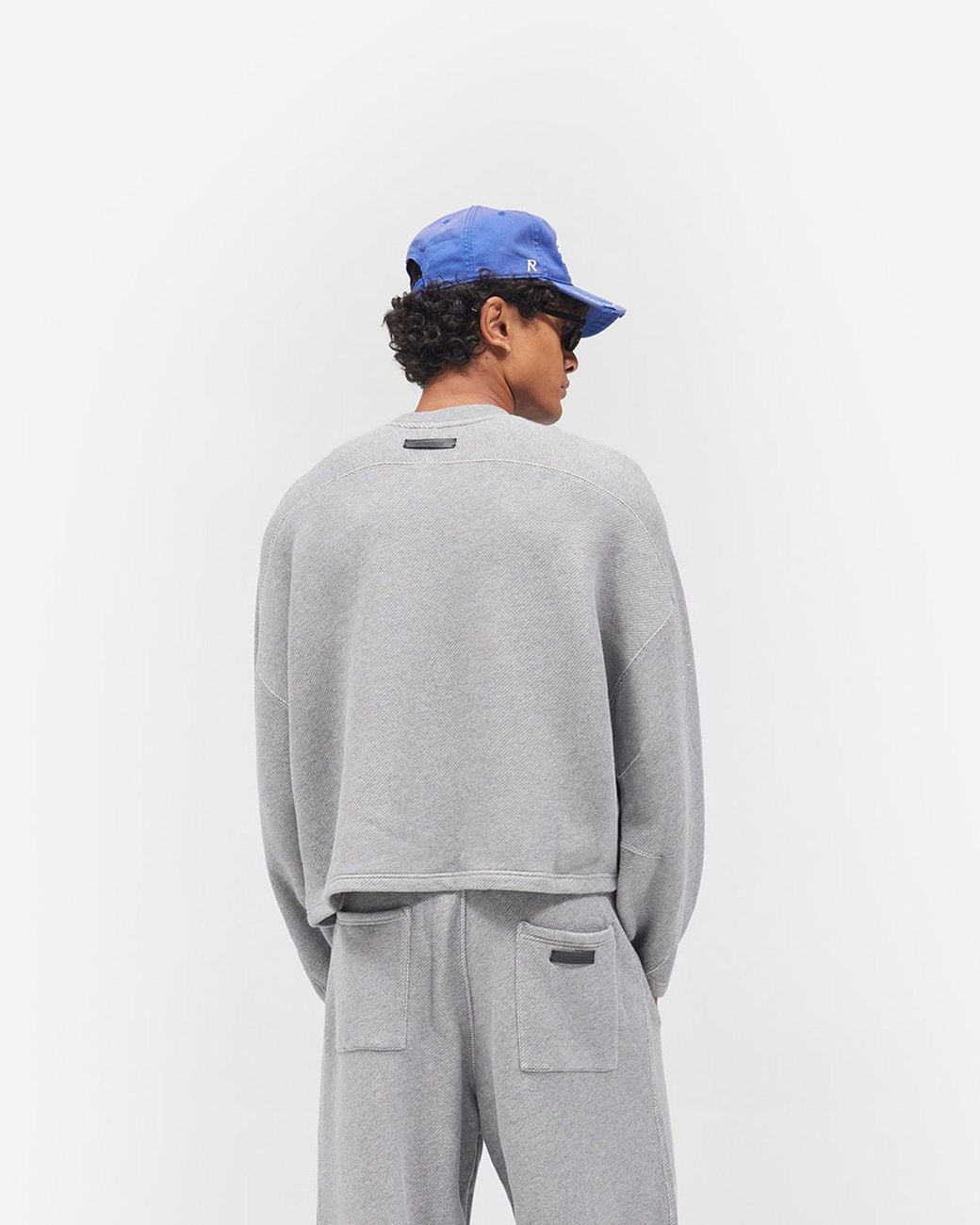 Represent Gray Heavyweight Sweater for men
