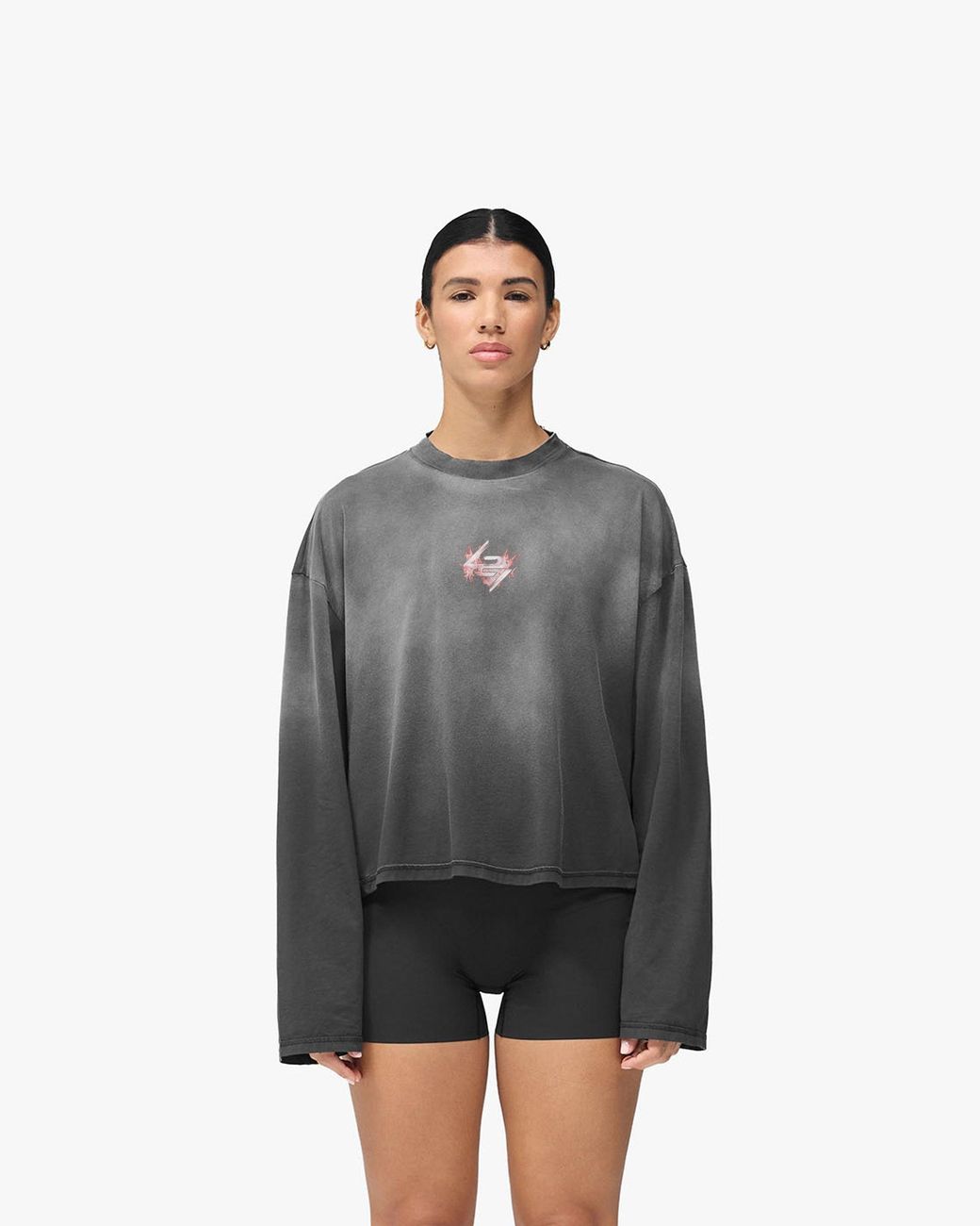 Represent Gray 247 Ignite Long Sleeve T-Shirt