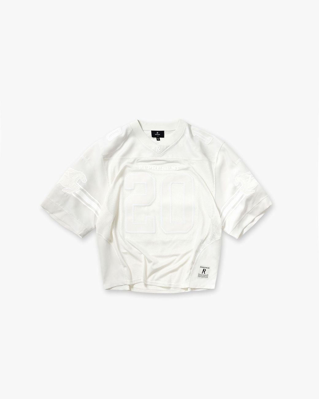 Represent White American Football Jersey for men