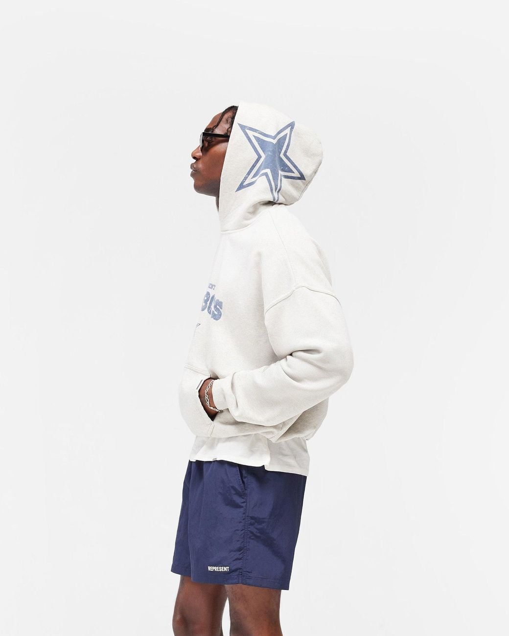 Represent White Dallas Cowboys X Represent Hoodie for men