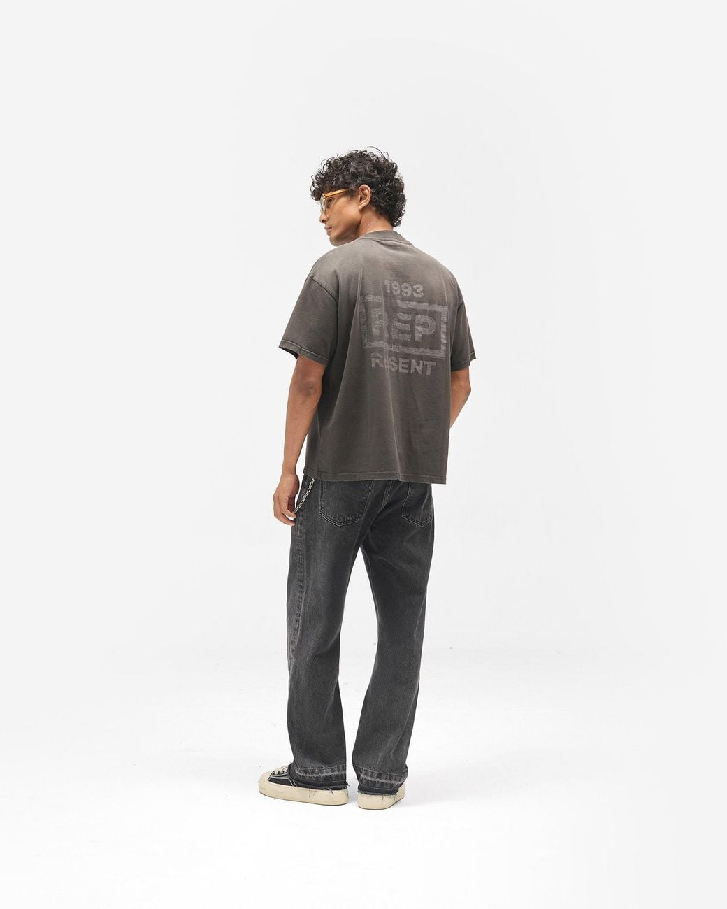 Represent Gray Resent T-Shirt for men