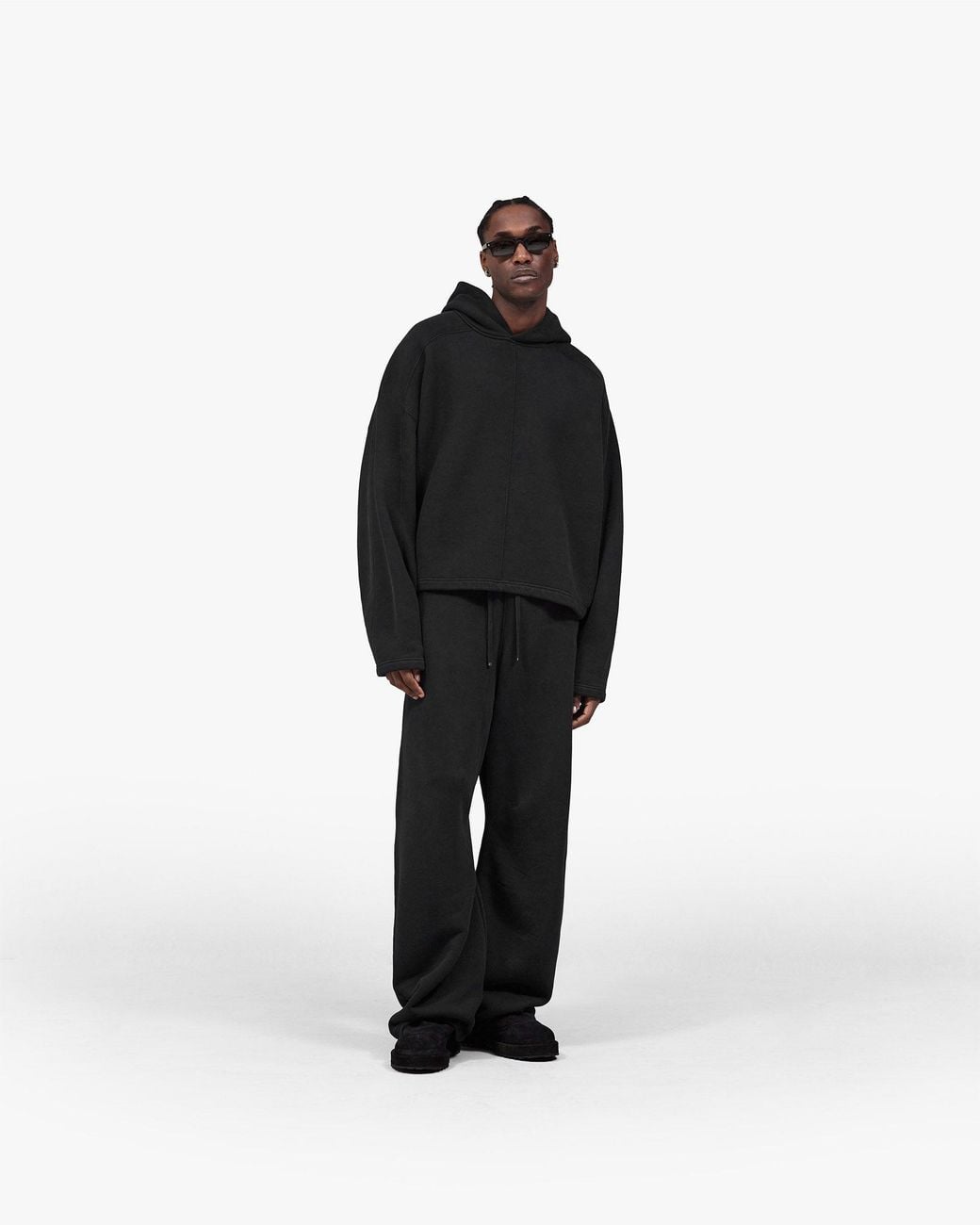 Represent Black Heavyweight Hoodie for men
