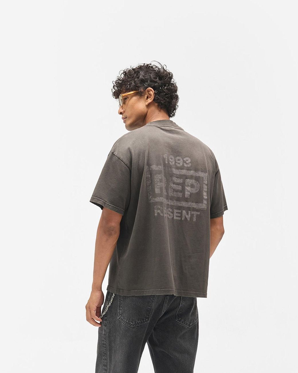 Represent Gray Resent T-Shirt for men