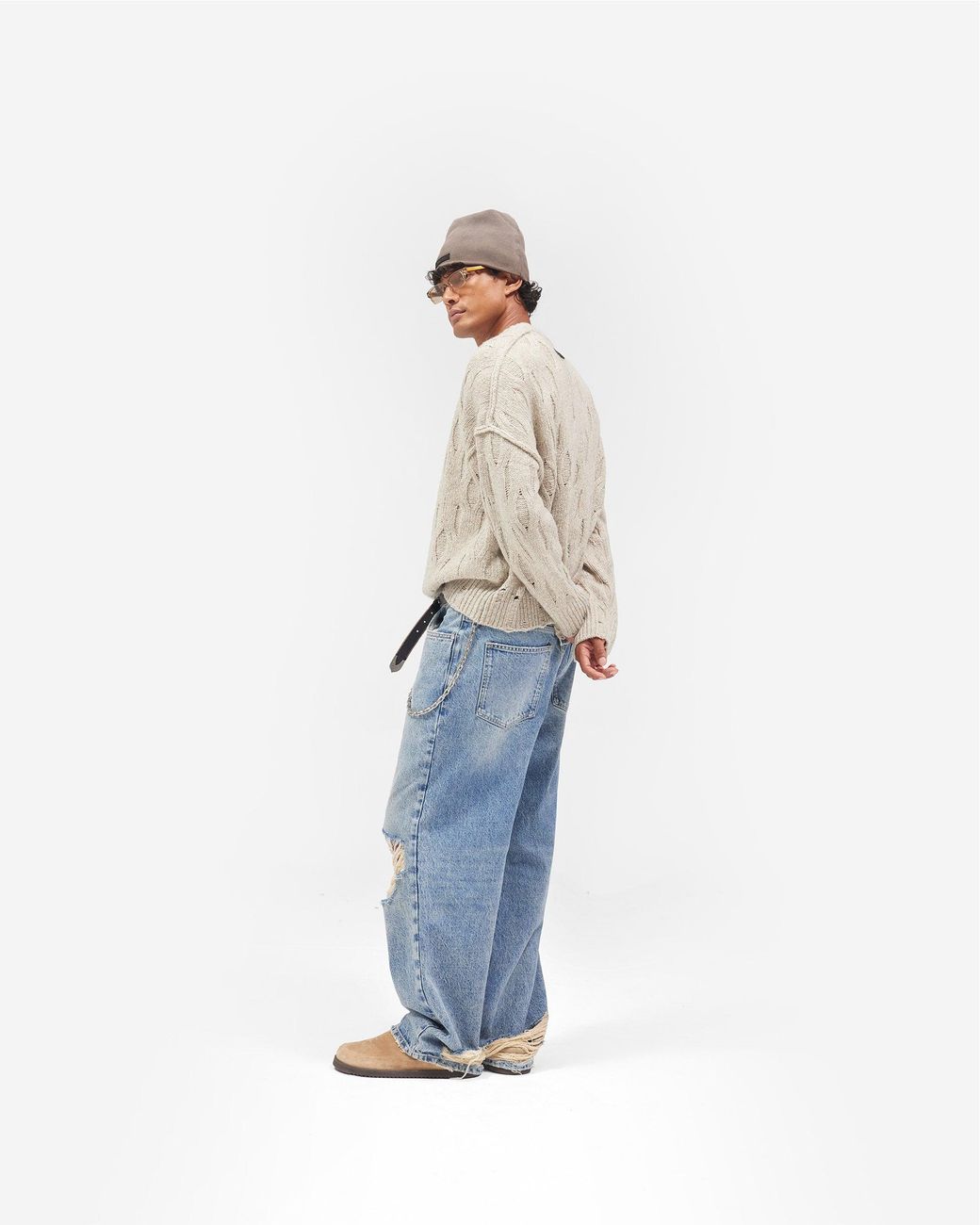 Represent Blue R3 Baggy Jean for men