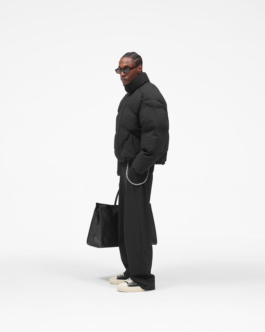 Represent Black Riot Puffer for men