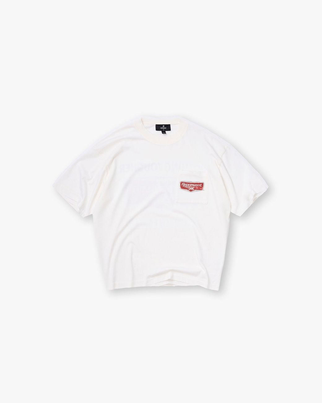 Represent White Nothing Faster T-Shirt for men