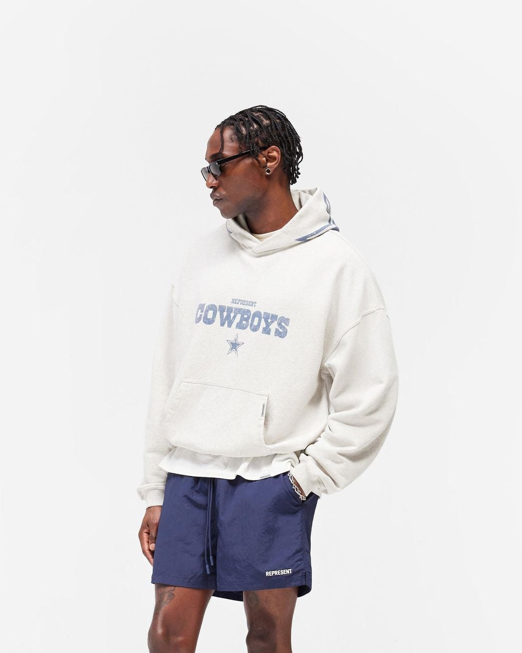 Represent White Dallas Cowboys X Represent Hoodie for men