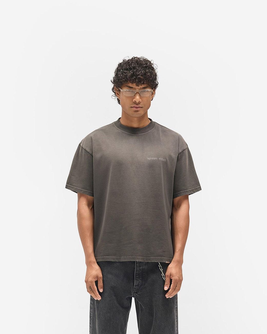 Represent Gray Resent T-Shirt for men