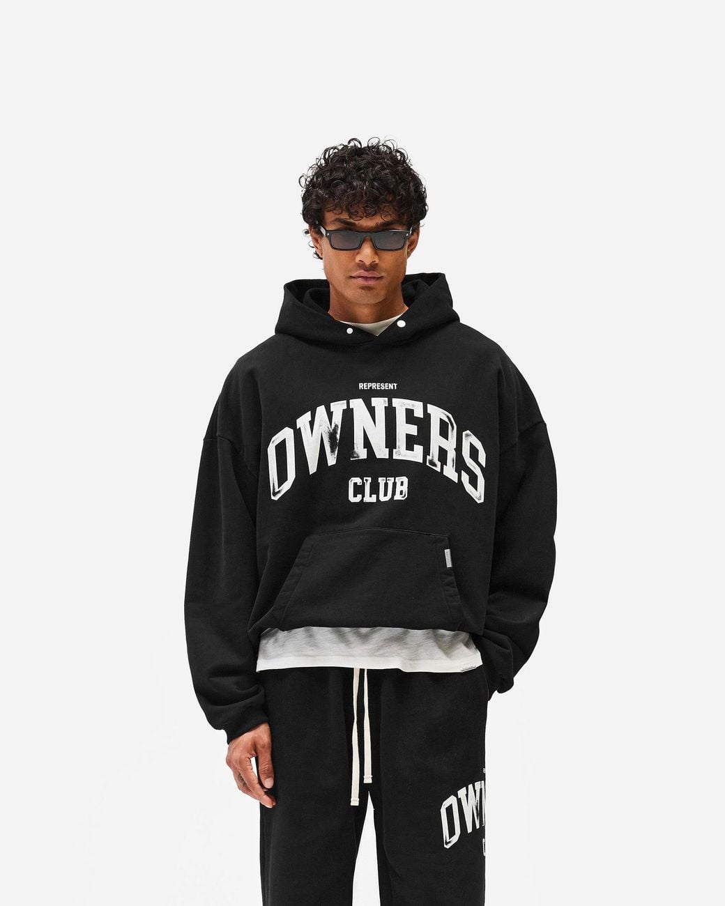 Represent Black Represent Owners Club Hoodie for men