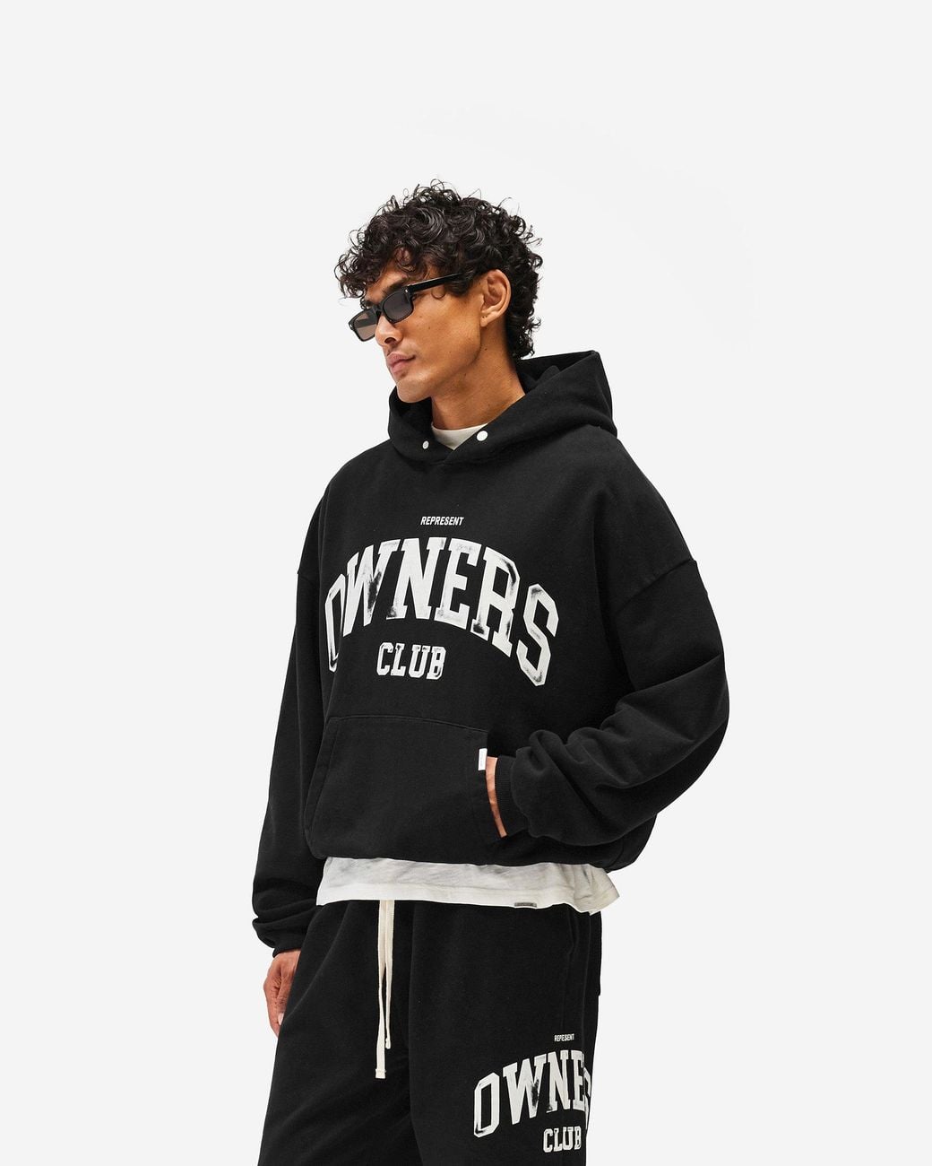 Represent Black Represent Owners Club Hoodie for men